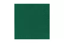Duni Dark Green Napkins Tissue 2-ply 33x33cm