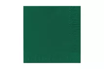 Duni Dark Green Napkins Tissue 2-ply 33x33cm Duni Dark Green Napkins Tissue 2-ply 33x33cm