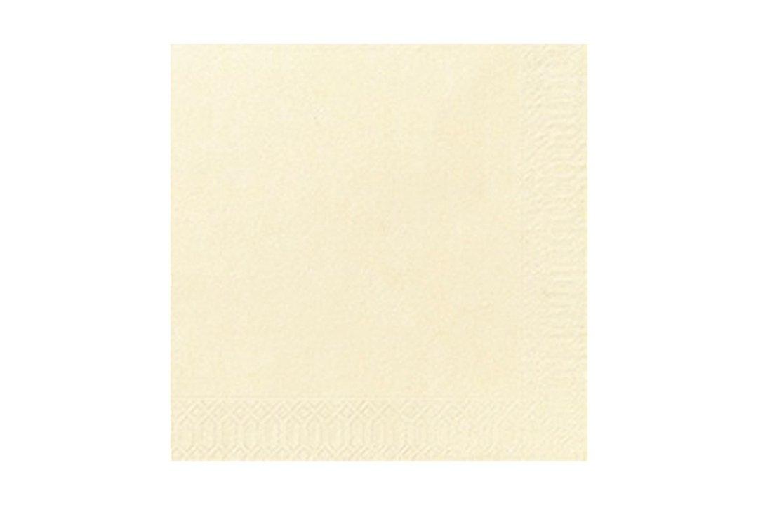 Duni Cream 2 Ply Napkin 33cm     1 x 2000