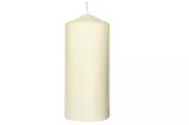 Pillar Candles Cream 15 x 8cm
