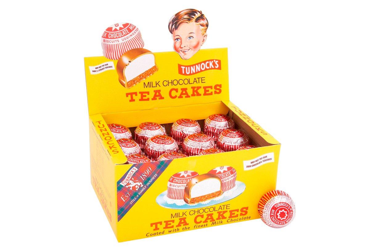 Tunnock's Milk Chocolate Tea Cakes 24g 36 x 24g