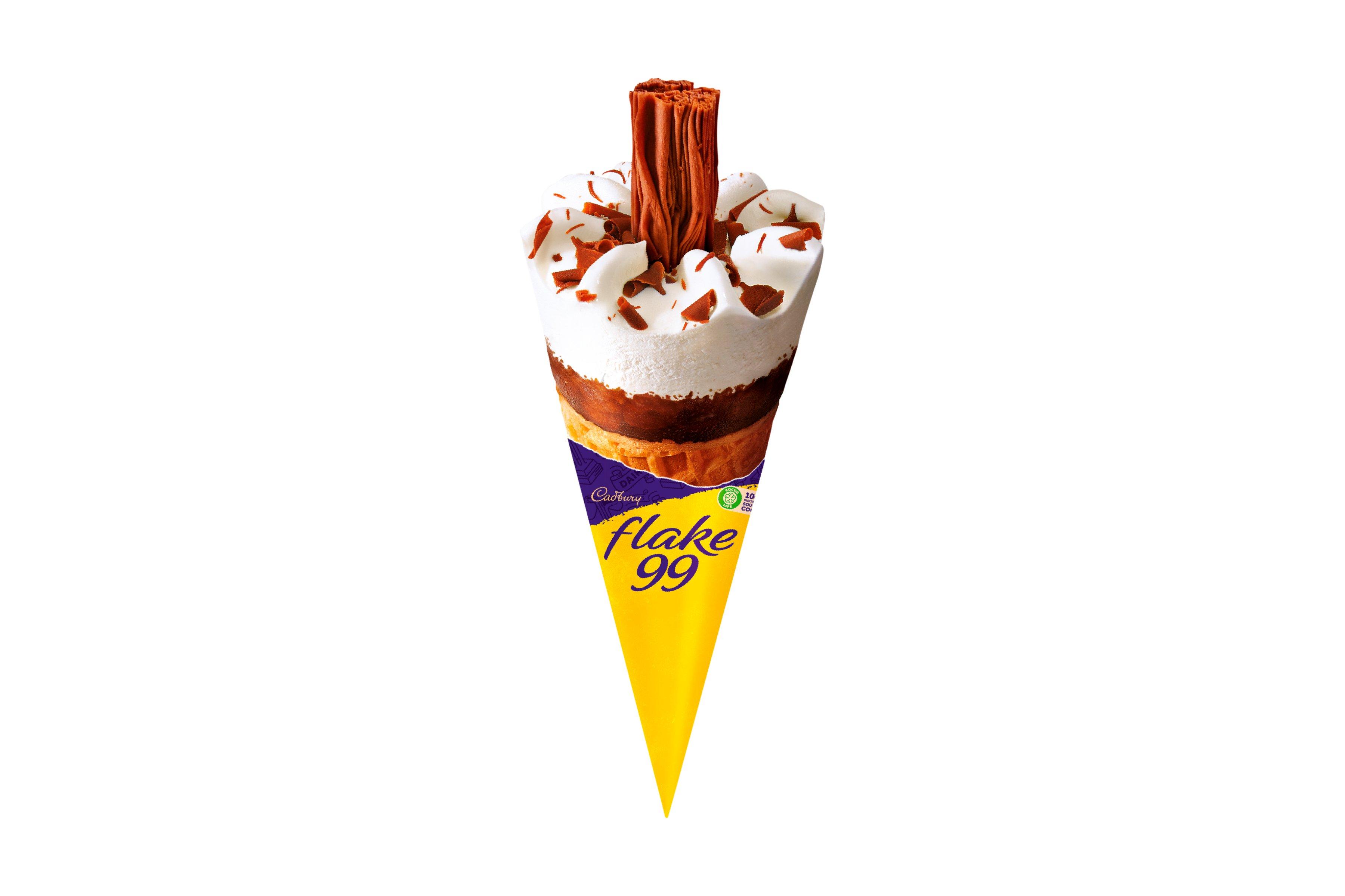 Cadbury Flake 99 Original Ice Cream Cone 1 x 24