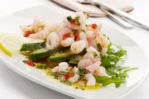 M&J Seafood Large Cold Water Prawns M&J Seafood Large Cold Water Prawns