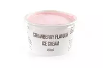 Brakes Essentials Strawberry Flavour Ice Cream in Individual Tubs