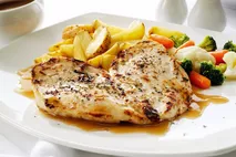 Brakes Cooked Charcoal Grilled Butterfly Chicken Breast Brakes Cooked Charcoal Grilled Butterfly Chicken Breast