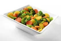Pinguin Yellow Carrots, Romano Beans & Broccoli Medley