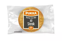 Pukka-Pies Individually Wrapped Frozen Baked Large All Steak Pies