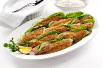 M&J Seafood Scottish Hot Smoked Mackerel Fillets.