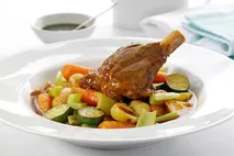 Brakes Mini Lamb Shanks With Minted Gravy Brakes Mini Lamb Shanks With Minted Gravy