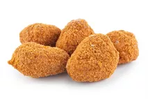 Green Gourmet Red Tractor Breaded Tandoori Chicken Chunks 20g Green Gourmet Red Tractor Breaded Tandoori Chicken Chunks 20g