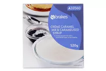 Brakes Creme Caramel Mix & Caramelised Syrup
