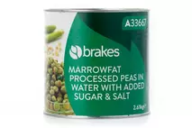 Brakes Marrowfat Processed Peas in Water with Added Sugar & Salt