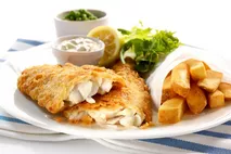 M&J Seafood Battercrisp MSC Haddock Fillets (skinless, boneless) M&J Seafood Battercrisp MSC Haddock Fillets (skinless, boneless)