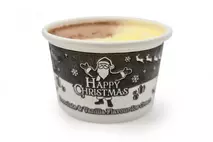 Cooldelight Chocolate & Vanilla Flavour Ice Cream Christmas Tubs