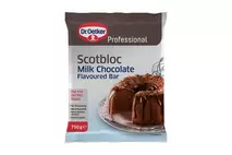 Dr. Oetker Professional Scotbloc Milk Chocolate Flavoured Bar 750g