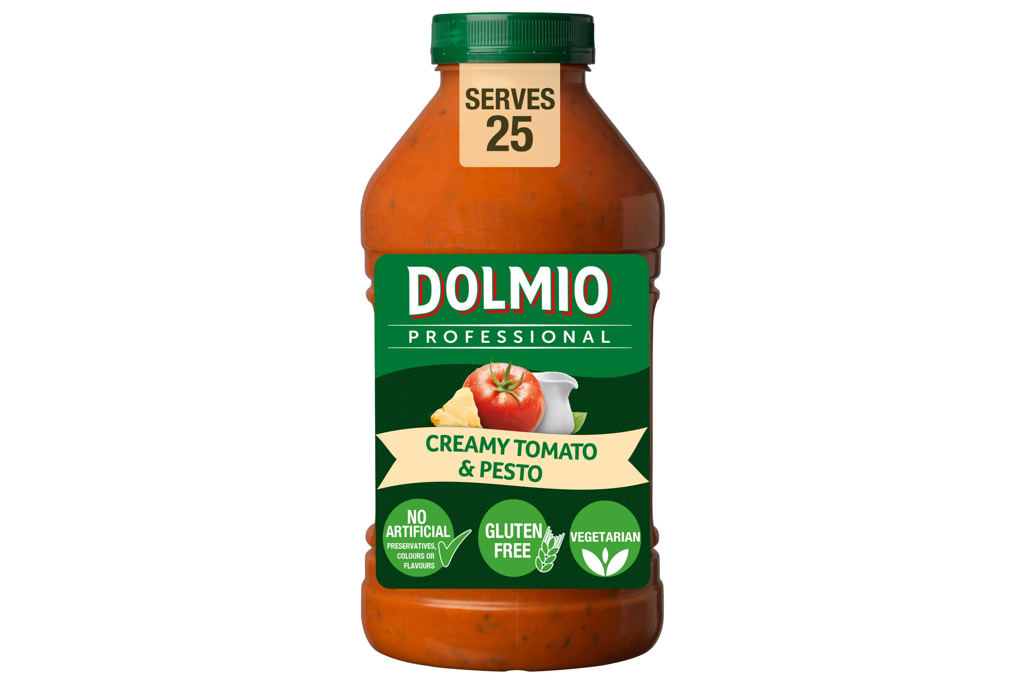 Dolmio Professional Creamy Tomato & Pesto  Wholesale – Buy Dolmio  Professional Creamy Tomato & Pesto  in Bulk | Brakes Food Shop