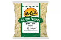 McCain Our Chef Solutions Simply Dice Non-Fried 2.5kg McCain Our Chef Solutions Simply Dice Non-Fried 2.5kg