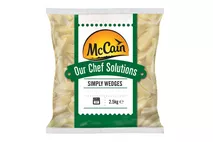 McCain Our Chef Solutions Simply Wedges Non-Fried 2.5kg McCain Our Chef Solutions Simply Wedges Non-Fried 2.5kg