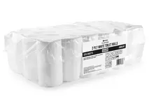Brakes Essentials 2 Ply White Toilet Rolls (320 sheets) x 4 pack