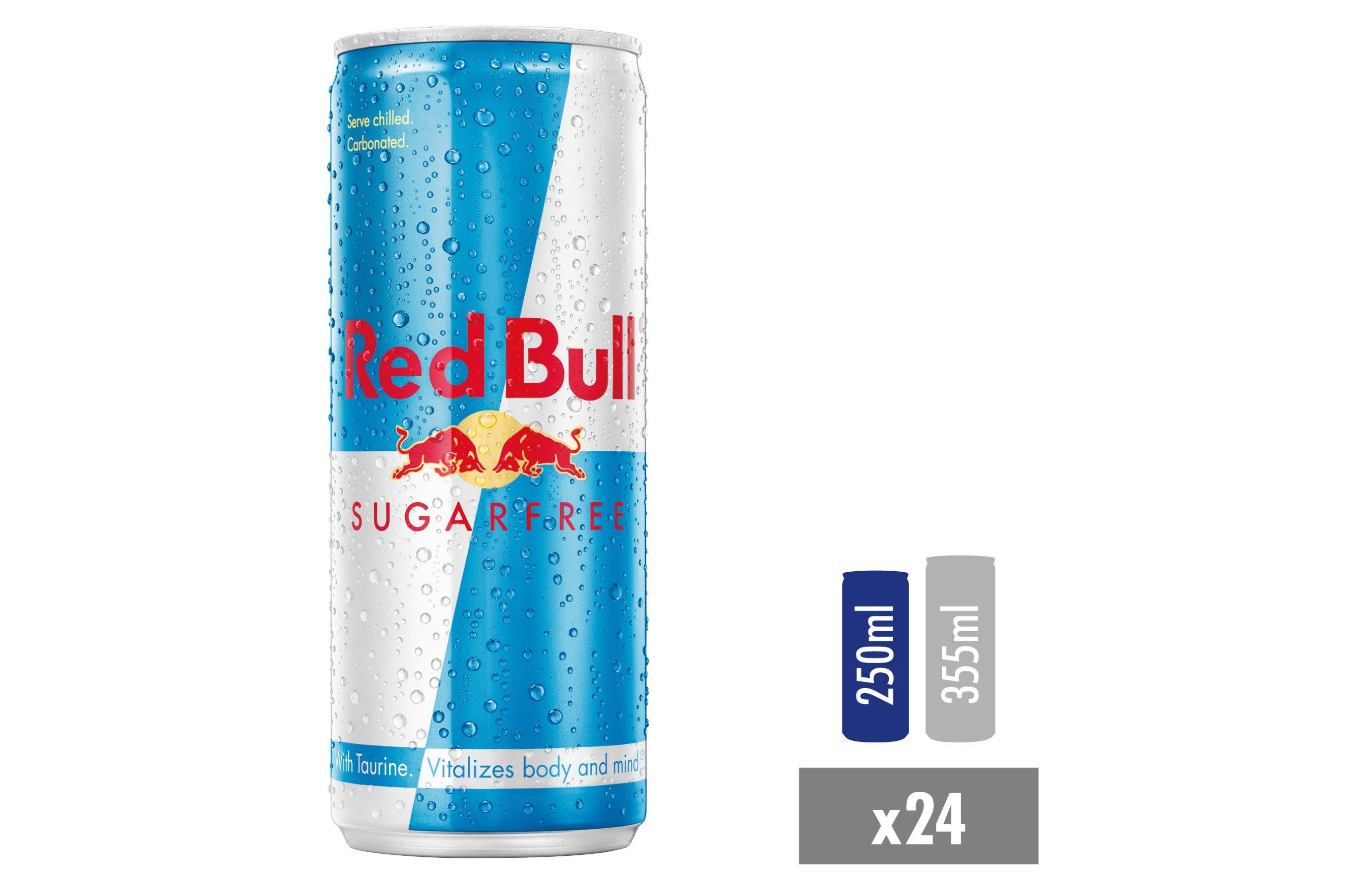Red Bull Energy Drink Sugar Free 250ml 24 x 250ml
