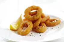Battered Calamari Rings Battered Calamari Rings