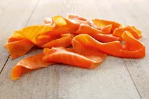 M&J Seafood Long Sliced Oak Smoked Salmon (skinless, boneless) M&J Seafood Long Sliced Oak Smoked Salmon (skinless, boneless)