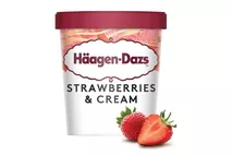 Häagen-Dazs Strawberries & Cream Ice Cream 460ml Häagen-Dazs Strawberries & Cream Ice Cream 460ml