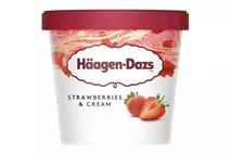 Häagen-Dazs Strawberries & Cream Ice Cream Häagen-Dazs Strawberries & Cream Ice Cream