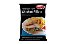 Goodness Me! American Style Chicken Fillets (halal) Goodness Me! American Style Chicken Fillets (halal)