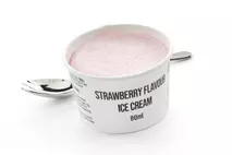 Brakes Strawberry Flavour Ice Cream in Insulated Tubs