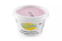 Cooldelight Raspberry Frozen Yogurt Ice Cream in Insulated Tubs
