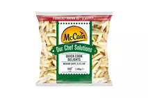 McCain Chef Solutions Quick Cook Delights Medium Cut 7/16 Chips McCain Chef Solutions Quick Cook Delights Medium Cut 7/16 Chips