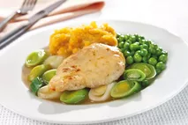 Green Gourmet Red Tractor Raw Chicken Breast Fillet Portion 50g Green Gourmet Red Tractor Raw Chicken Breast Fillet Portion 50g