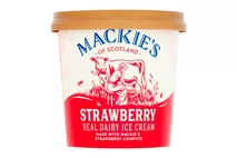 Mackie's of Scotland Strawberry Real Dairy Ice Cream 120ml Mackie's of Scotland Strawberry Real Dairy Ice Cream 120ml