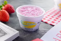 Cooldelight Strawberry Frozen Yoghurt Insulated Tubs