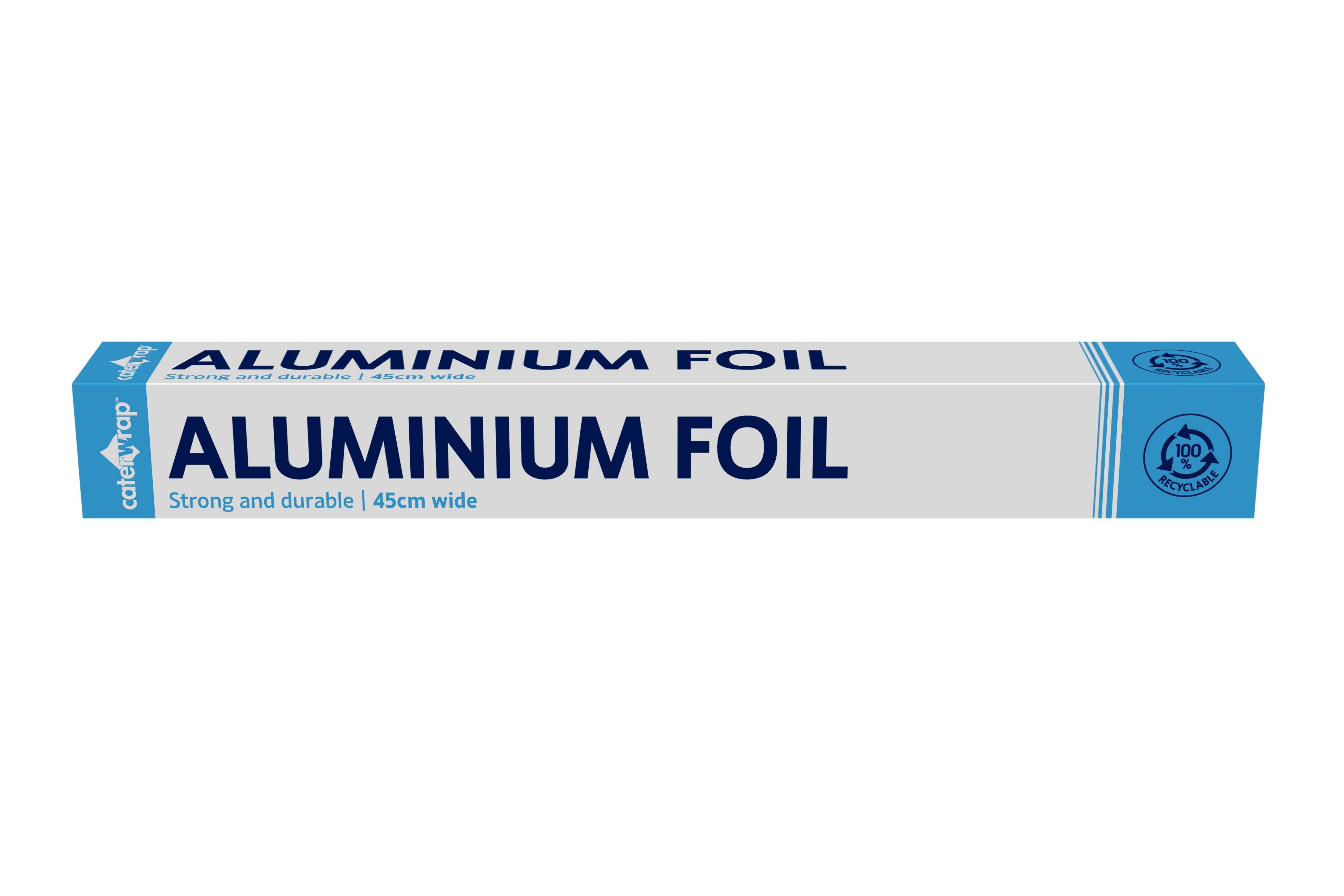 Caterwrap Aluminium Foil 45cmx90m (11mu) 1 x 1 roll