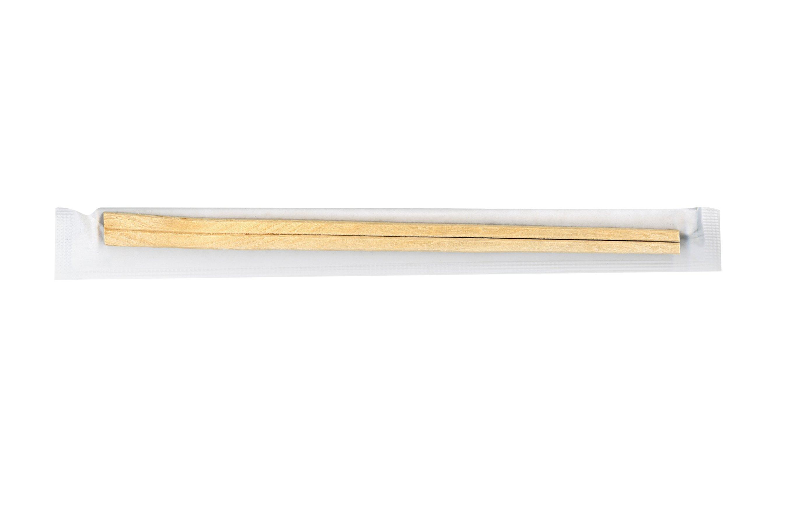 eGreen Wrapped Wooden Chopsticks 1 x 100