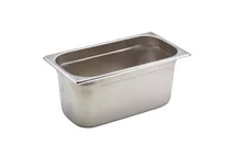 GenWare Stainless Steel Gastronorm GN 1/3 - 15cm Deep GenWare Stainless Steel Gastronorm GN 1/3 - 15cm Deep