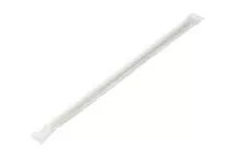 Amamry Paper Wrapped White Straw 8"