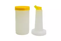 1 litre Save-Or-Serve Bottle Yellow