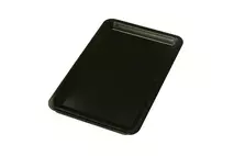 Black Plastic Tip Tray 11.5x16.5cm (4.5x6.5")