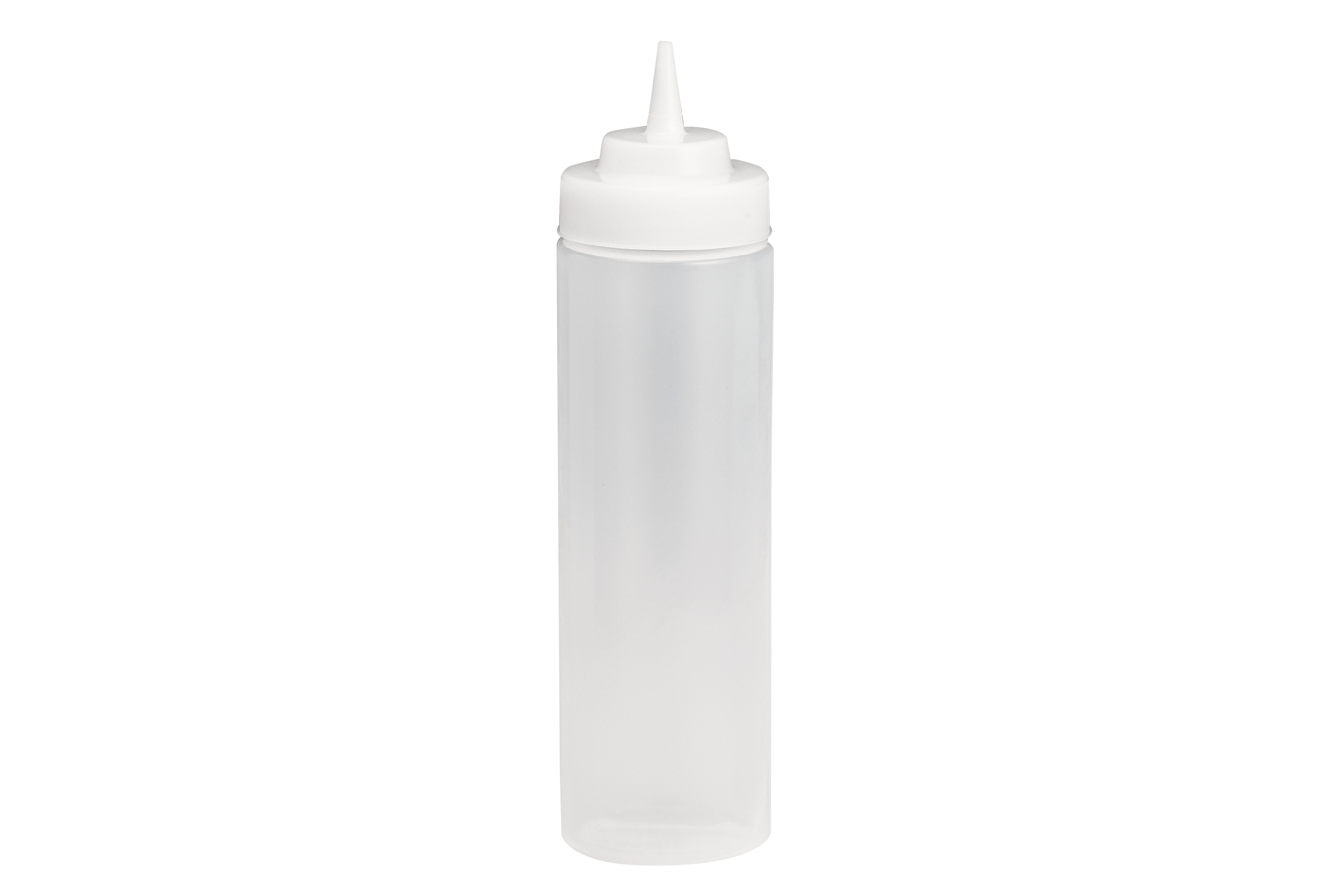 Squeeze Bottle 24oz Clear     1 x 1