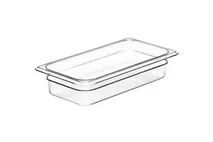 Cambro Clear Polycarbonate Container GN 1/3 - 6.5cm Deep Cambro Clear Polycarbonate Container GN 1/3 - 6.5cm Deep