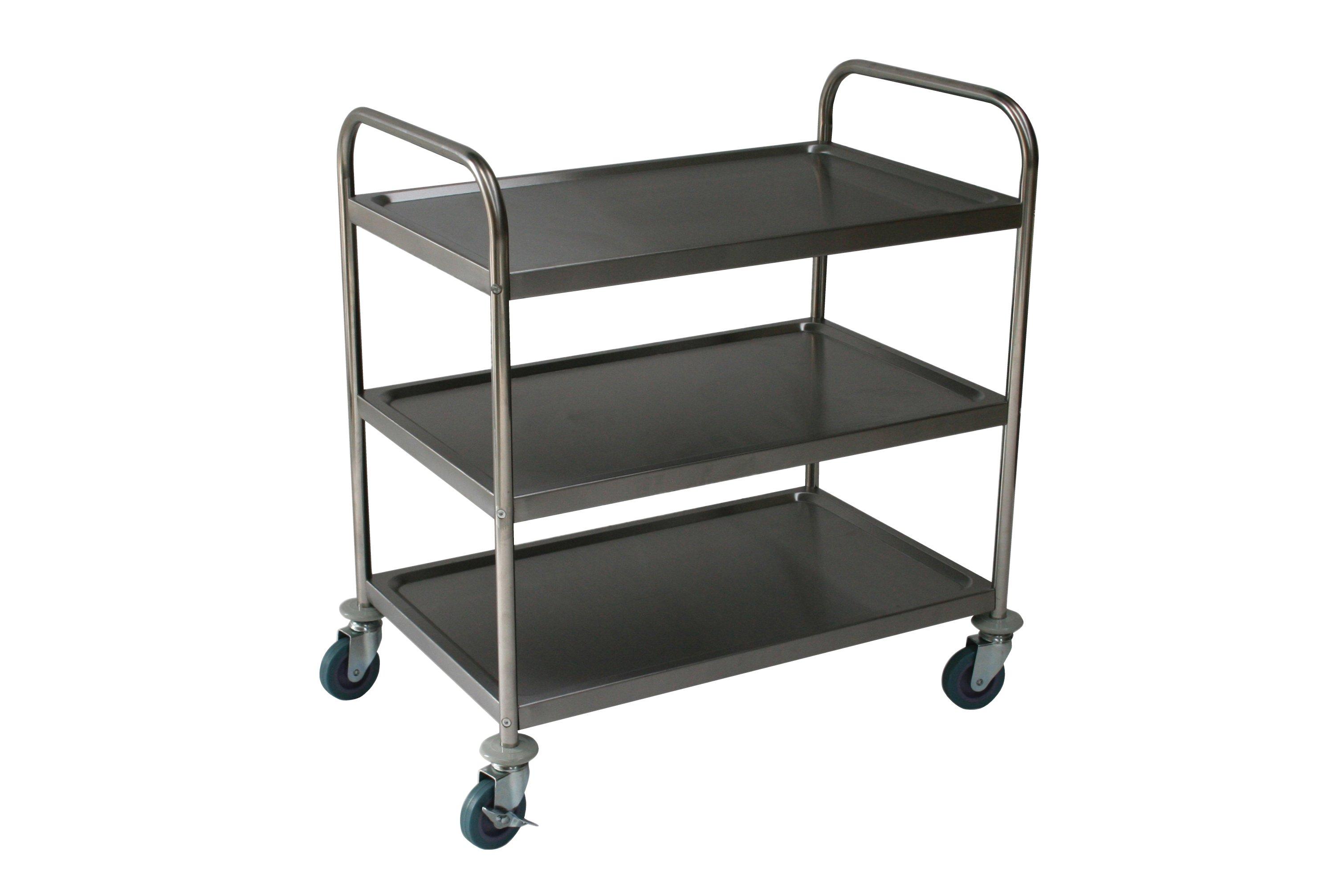 3 Tier SS Trolley 86x53.5x93cm     1 x 1