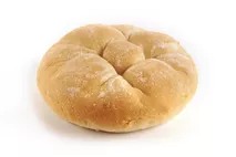 La Boulangerie Fully Baked White Cross Hatch Burger Bun La Boulangerie Fully Baked White Cross Hatch Burger Bun