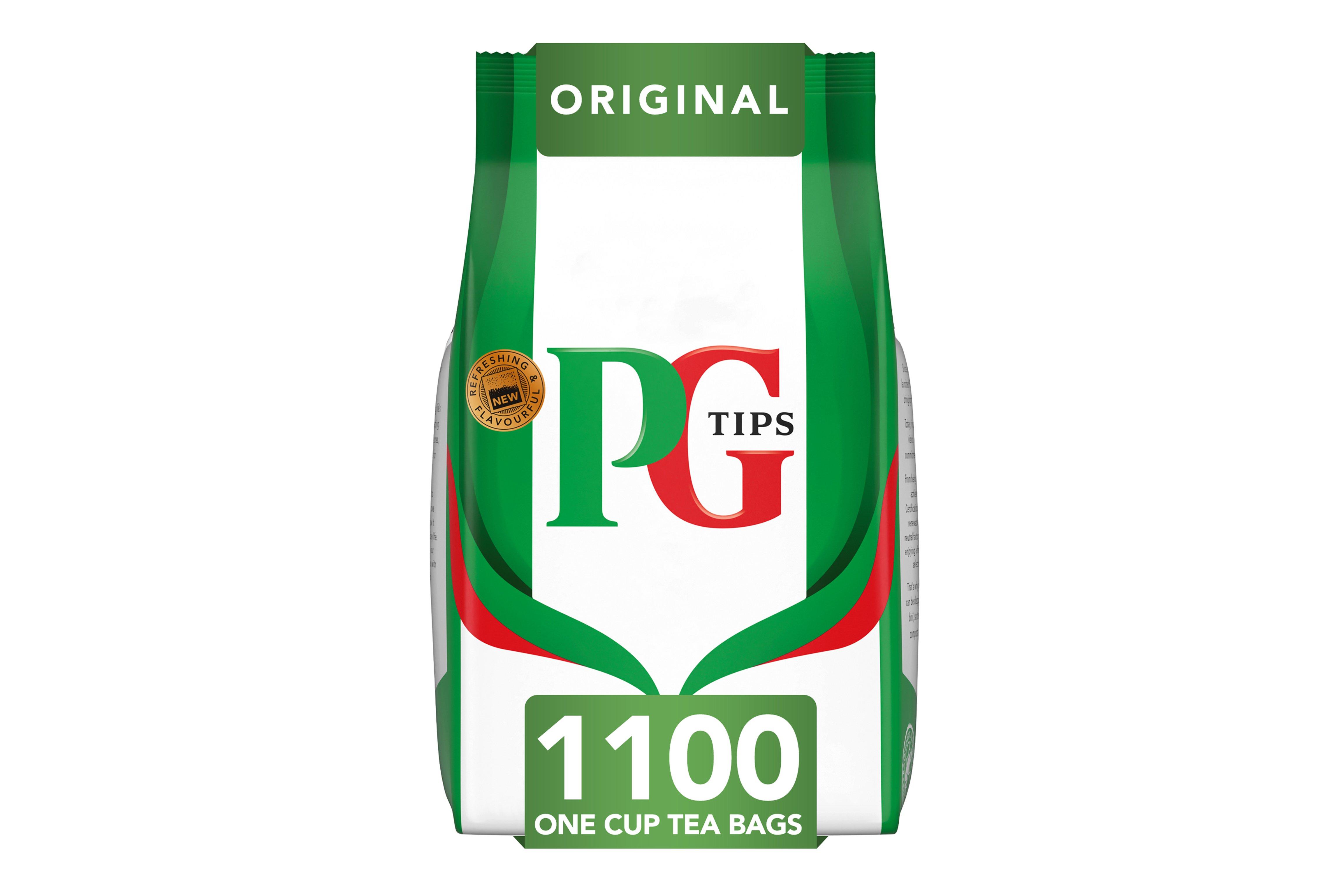 PG Tips One Cup Tea Bags (1x1100)