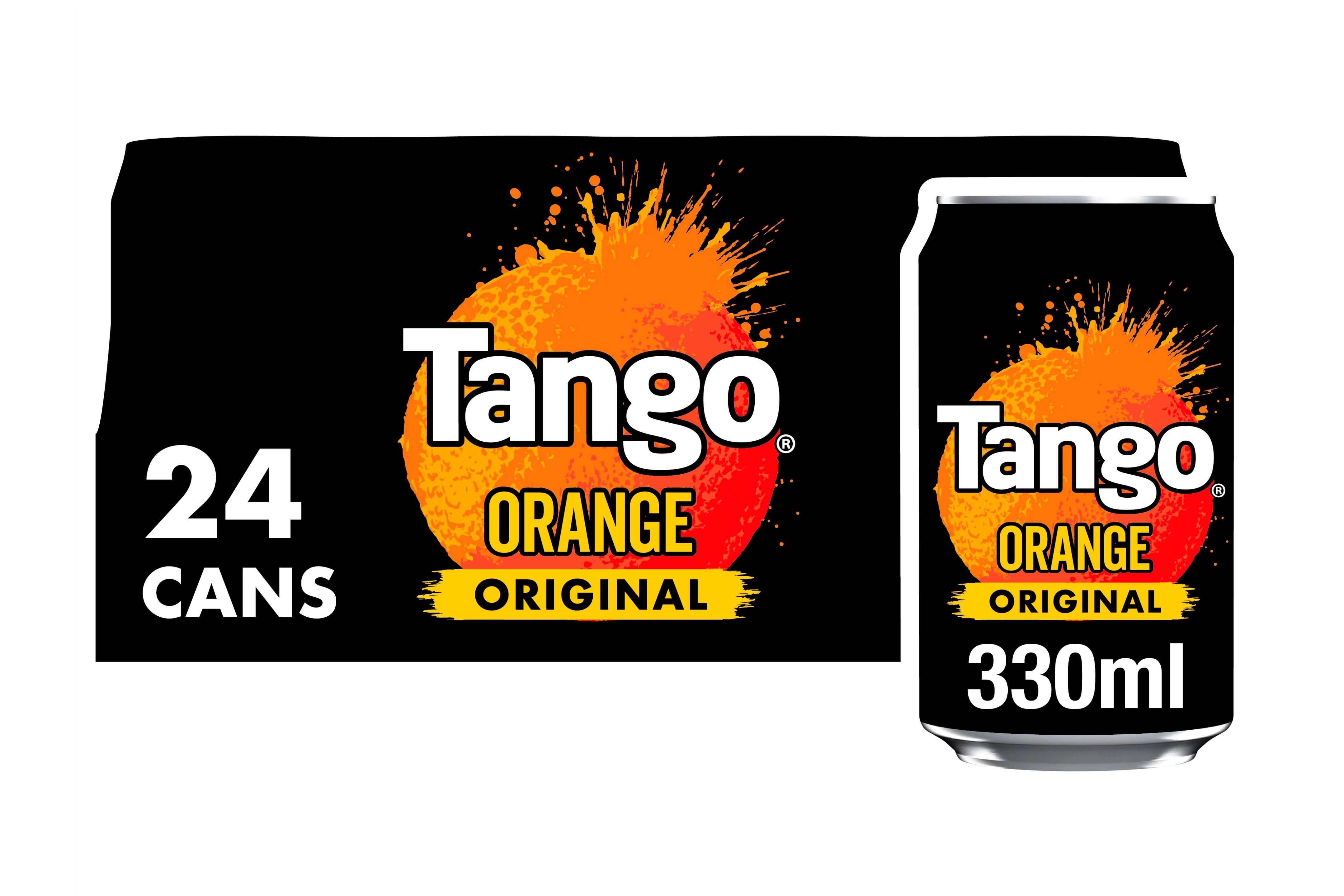 Tango Orange Original Can 330ml     24 x 330ml