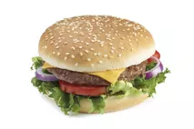 Hudson's Flame Cooked Quarter Pounder Beefburger Hudson's Flame Cooked Quarter Pounder Beefburger