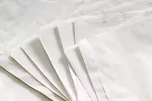 White Paper Bags 6x6" /15.2x15.2cm