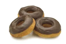 Country Choice Mini Chocolate Topped Ring Donuts Country Choice Mini Chocolate Topped Ring Donuts